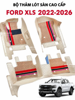 Thảm lót sàn cao cấp Ford XLS 2022 - 2026