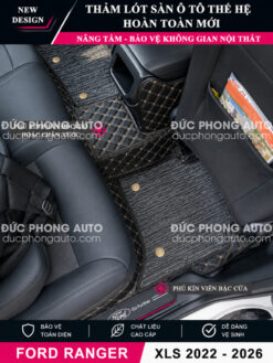 Thảm lót sàn ô tô Ford Ranger XLS 2022-2026 (5)
