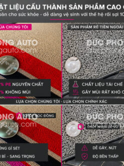 Thảm sàn với Rối và vật liệu cao cấp