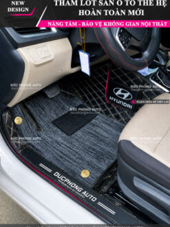 Thảm sàn Hyundai Accent DucPhongAuto - Ghế lái