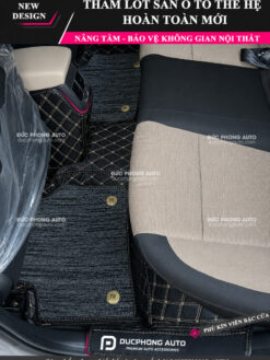 Thảm sàn Hyundai Accent DucPhongAuto - Hàng Ghế Sau