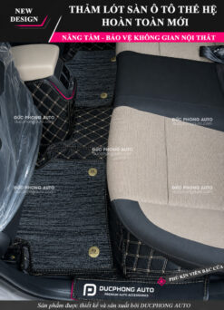 Thảm sàn Hyundai Accent DucPhongAuto - Hàng Ghế Sau