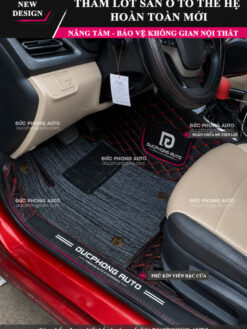 Thảm sàn Hyundai Accent DucPhongAuto - Mẫu 2- Ghế Lái