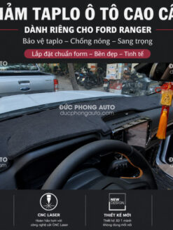 Thảm Taplo Ford Ranger XLS - Mầu Đen