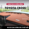 Thảm Taplo Toyota Cross Tuyết Nhung