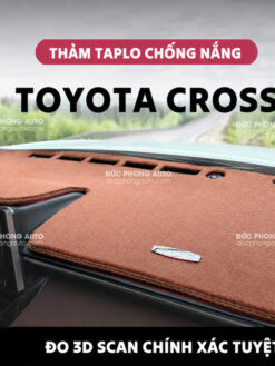 Thảm Taplo Toyota Cross Tuyết Nhung
