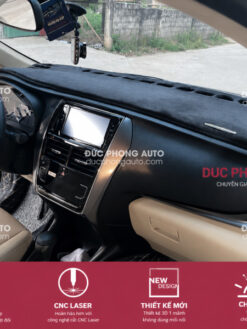Thảm taplo tuyết nhung cao cấp dành riêng cho Toyota Vios 2