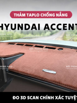 Thảm Taplo Tuyết nhung Hyundai Accent