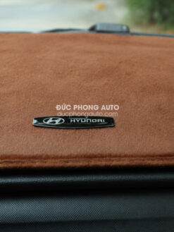 Thảm Taplo Tuyết nhung Hyundai Accent - Cafe