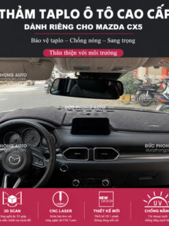 Thảm taplo tuyết nhung Mazda CX5