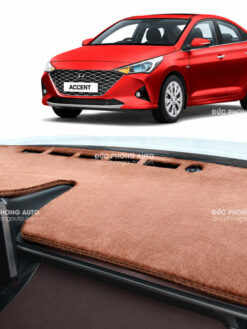 Thảm Taplo Tuyết nhung xe Hyundai Accent