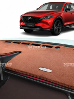 Thảm Taplo xe ô tô CX5 - Tuyết nhung Mầu Cafe - Đức Phong Auto